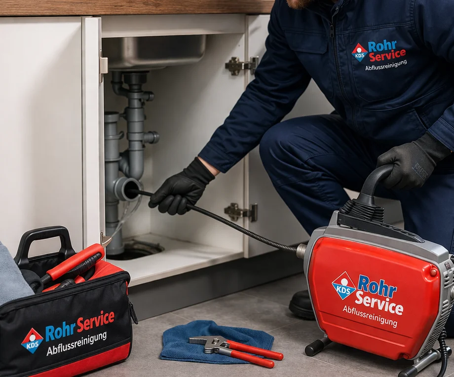 Professionelle Abflussreinigung – Verstopfungen in Küche, Bad und WC beseitigen