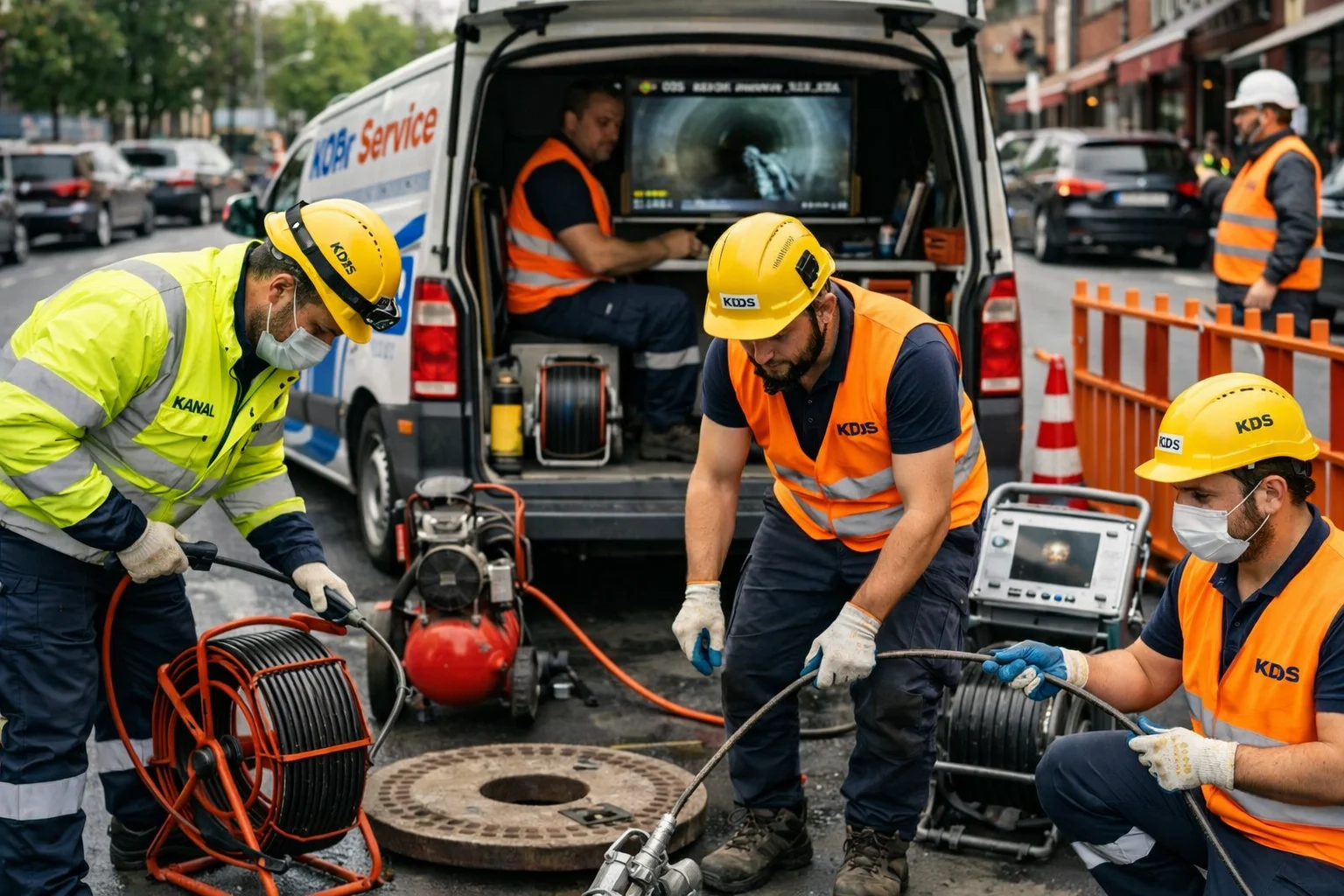 Grabenlose Kanalsanierung – KDS Rohrservice Inliner-Verfahren